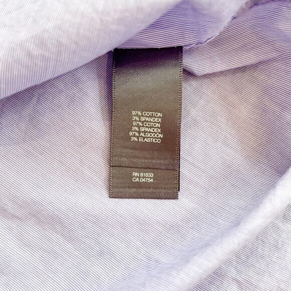 Men's Large Kenneth Cole Reaction Casual Button Down - Picture 5 of 6